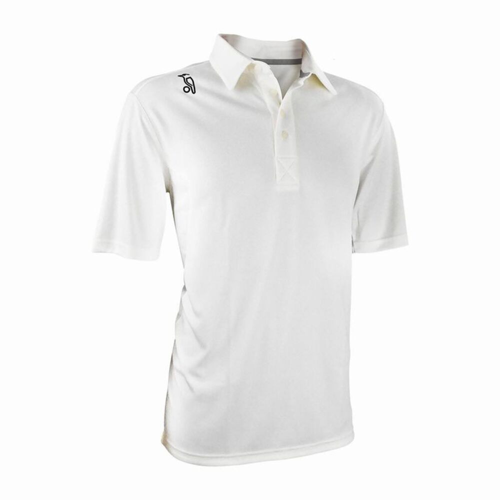 Kookaburra Childrens/Kids Elite Logo Cricket Shirt / Cream